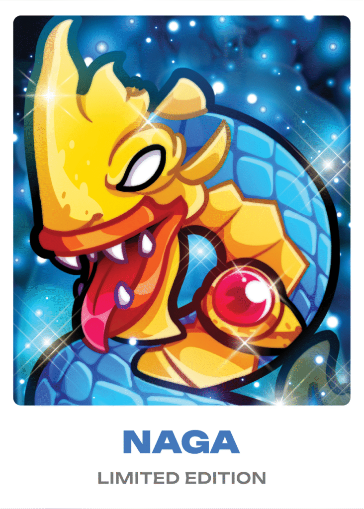 Naga Art toys card